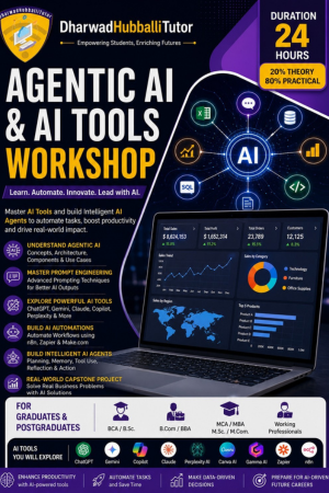 Agentic AI & AI Tools Workshop – 24 Hours