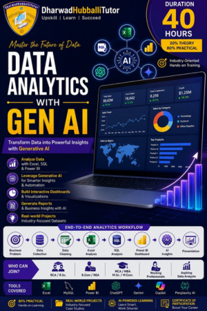 Data Analytics with Generative AI course training